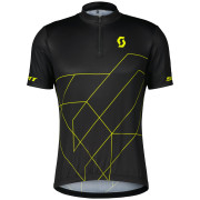 Maillot de ciclismo de hombre Scott RC Team 20 SS negro/amarillo black/sulphur yellow
