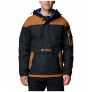 Chaqueta de hombre Columbia Challenger™ II Insulated Pullover negro/marrón Black, Camel Brown