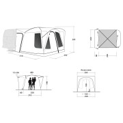 Tienda de campaña para coche Outwell Pine Hills