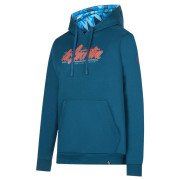 Sudadera de hombre La Sportiva Retro Hoody M azul oscuro Storm Blue