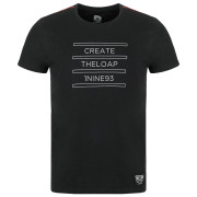 Camiseta de hombre Loap Bogart negro