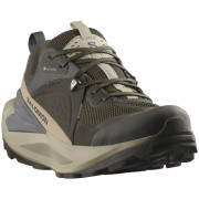 Calzado de hombre Salomon Elixir Gore-Tex verde oscuro Peat / Vintage Khaki / Castlerock