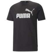 Camiseta de hombre Puma ESS+ 2 Col Logo Tee negro Black