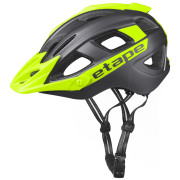 Casco de ciclismo para niños Etape Hero negro/amarillo Anthracite / Yellow Floo Mat