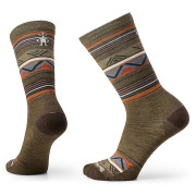 Calcetines Smartwool Everyday Zig Zag Valley Crew verde Military Olive