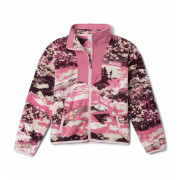 Sudadera para niños Columbia Sequoia Grove™ Printed Full Zip Fleece Rosette Fieldaz rosa Rosette Fieldaz