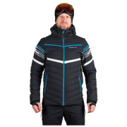 Chaqueta de esquí para hombre Northfinder Yarognev negro/azul 271blackblue