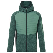 Chaqueta híbrida para hombre Regatta Newhill Hybrid verde/negro DkFrstGr/Blk
