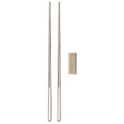 Cubierto Sea to Summit Detour Stainless Steel Chopsticks plata Stainless Steel Grey