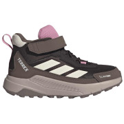 Calzado para niños Adidas Terrex Anylander Mid Climaproof Brown marrón Auco/Wonwhi/Earstr