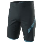 Pantalones cortos de ciclismo para hombre Dynafit Ride Light 2in1 Short M azul/negro blueberry STORM BLUE/8070