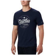 Camiseta de hombre Columbia M Path Lake Graphic Tee azul CollegiateNavyRoundBound