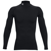 Camiseta funcional de hombre Under Armour CG Armour Comp Mock negro Black//White