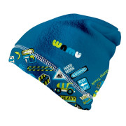 Gorro para niños WAMU Bagr azul