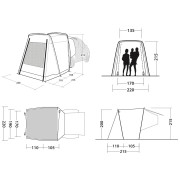 Carpa de autocaravana/furgoneta Outwell Dune SUV