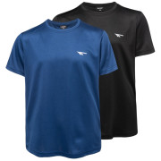 Camiseta para niños Hi-Tec Jodin Jr 2 Pack azul/negro BLACK/NAVY PEONY