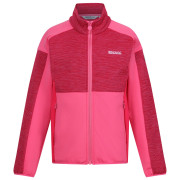 Sudadera para niños Regatta Jn Highton FZ III rosa Flamingo Pink