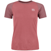 Camiseta de mujer Ortovox 120 Tec Fast Mountain Ts W rosa wild rose