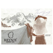 Camiseta funcional de mujer Brynje of Norway Lady Wool Thermo light Shirt