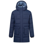 Abrigo de invierno para hombre Regatta Marek Longline azul oscuro Nvy(GryMirg)