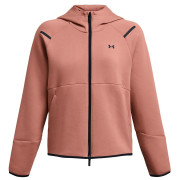 Sudadera de mujer Under Armour Unstoppable Flc FZ rosa CanyonPink/Black