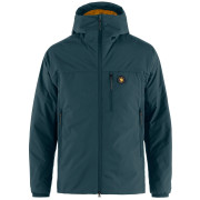 Chaqueta de invierno para hombre Fjällräven Bergtagen 60 Insulation Jkt M azul Mountain Blue-Mustard Yellow