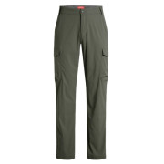 Pantalones de hombre Craghoppers NosiLife Rif Stretch Cargo Trouser verde oscuro DarkSage