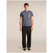 Camiseta funcional de hombre Icebreaker Merino Blend 125 Cool-Lite™ Sphere SS Tee IB Vertical