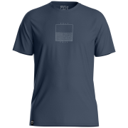 Camiseta funcional de hombre Ortovox 150 Cool Half Full Ts azul oscuro Dark Arctic Grey