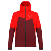 Chaqueta de hombre Salewa SELLA DST M JACKET rojo 1501 - flame/1570