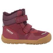 Botas de invierno para niños Viking Outdoor Footwear Rowan Barefoot Warm WP 2V Wine burdeos Wine