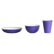 Vajilla Omada Sanaliving Set 3pcs violeta Violacon