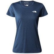 Camiseta de mujer The North Face Reaxion Amp Crew azul oscuro SHADY BLUE HEATHER