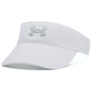 Gorra de mujer Under Armour UA Blitzing Visor blanco White / / Halo Gray