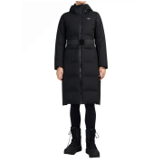 Abrigo de invierno para mujer 4F Down Jacket F0930 negro Deep Black