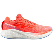 Calzado de hombre Salomon Aero Glide 4 rojo Neon Flame / White / Persian Jewel