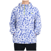Sudadera de hombre 4F Fleece M483 blanco/azul Cobalt Allover
