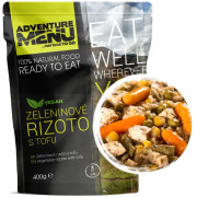 Adventure Menu Risotto de verduras con tofu