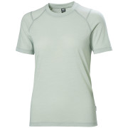 Camiseta de mujer Helly Hansen W HH Durawool T-Shirt verde GREEN MIST