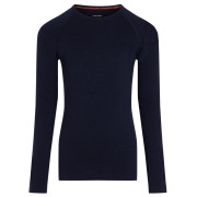 Camiseta funcional para niños Icebreaker K 200 Oasis LS Crewe Midnight Navy azul oscuro Midnight Navy