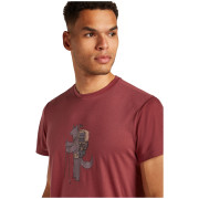 Camiseta funcional de hombre Icebreaker M Mer Core SS Tee Tech Head