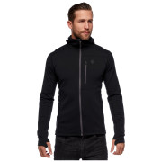 Sudadera funcional de hombre Black Diamond Coefficient Fleece Hoody negro Black