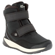 Botas de invierno para niños Jack Wolfskin Polar Bear Texapore High Vc K negro black / grey