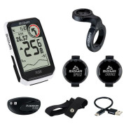 Ciclocomputador Sigma Rox 4.0 Endurance Sensor set blanco white