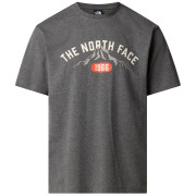 Camiseta de hombre The North Face M S/S Tee Varsity Graphic gris TNF MEDIUM GREY HEATHER