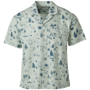 Camisa de hombre Marmot Muir Camp Novelty SS verde claro Frosty Green Trail Mix