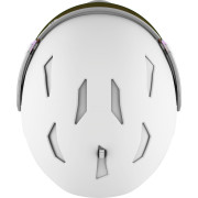 Casco de esquí para mujer Salomon Mirage White Ruby