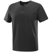 Camiseta de hombre Salomon Trackline SS Tee negro Deep Black