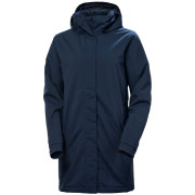 Abrigo de invierno para mujer Helly Hansen W Sanna Ins Rain Coat azul Navy