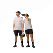 Pantalones cortos de mujer Fjällräven Hoja Hybrid Shorts W